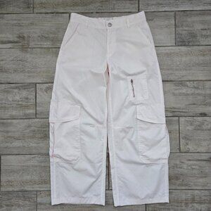 BDG Urban Outfitters Light Pink Wide Leg Cargo Pant Women's Street Baggy Retro 4